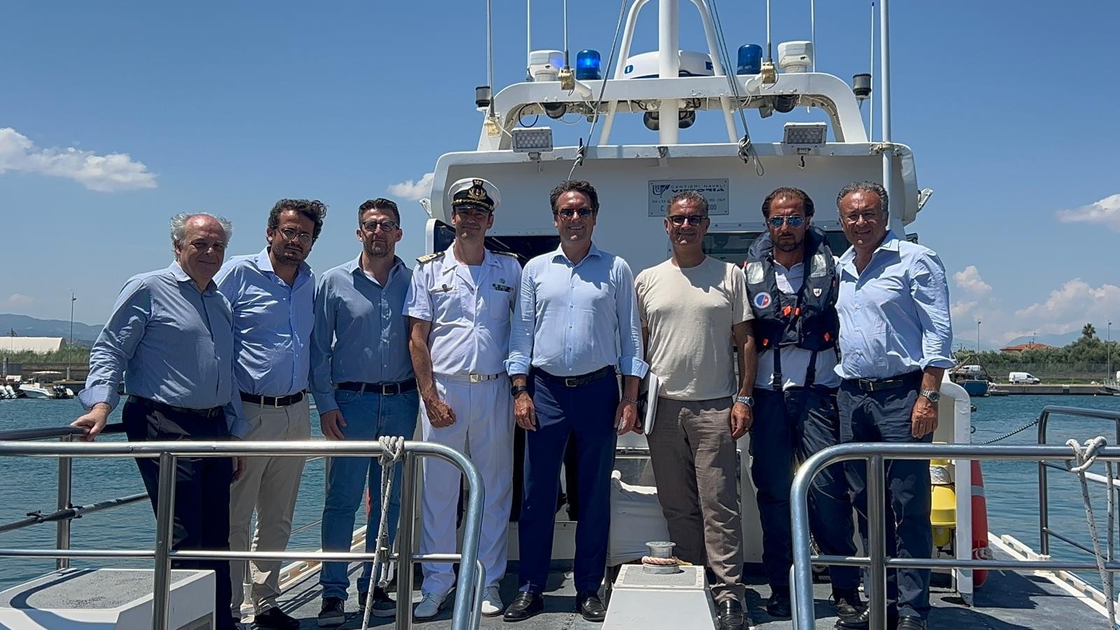 PORTI DI CROTONE E CORIGLIANO CALABRO, SI CONCLUDE IL TOUR ISTITUZIONALE DELL'AUTORITÀ DI SISTEMA PORTUALE